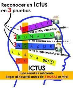 Cómo reconocer el ictus