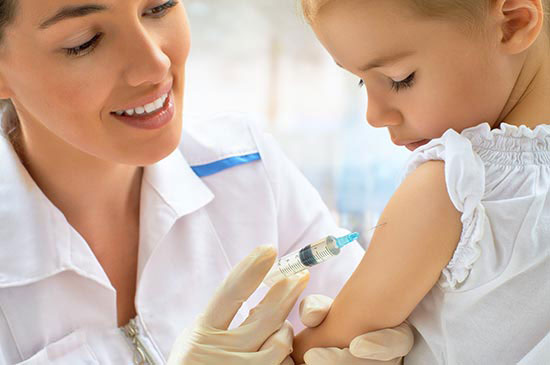 Vacunación de niños