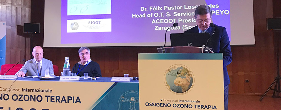 Entrevista al Dr. Pastor sobre ozonoterapia en un medio italiano