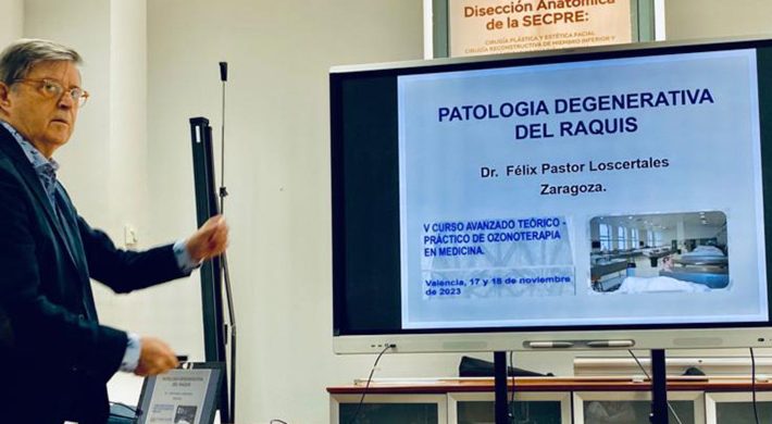 Participación del Dr. Félix Pastor en el V Curso de Ozonoterapia en Valencia
